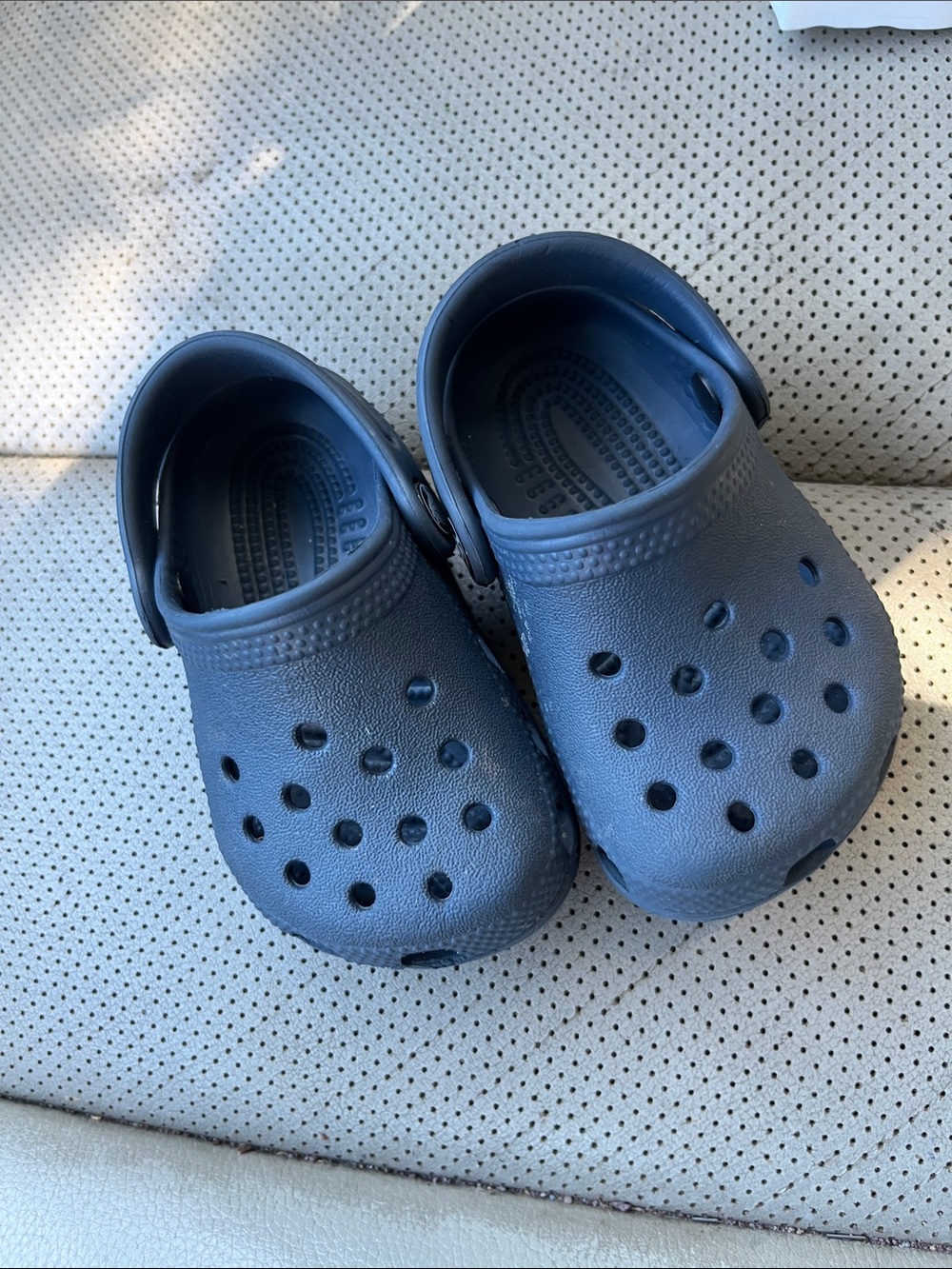 CROCS Kids Navy Blue Classic Clog